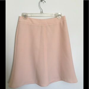 Pale pink Loft skirt